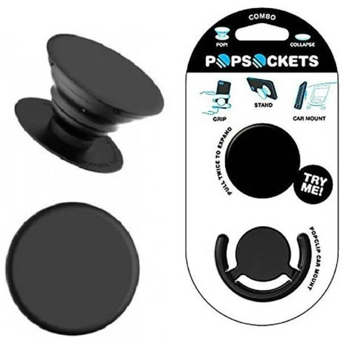 Universal Pop Socket For Mobiles / Tablets with Pop Clip (Bracket)