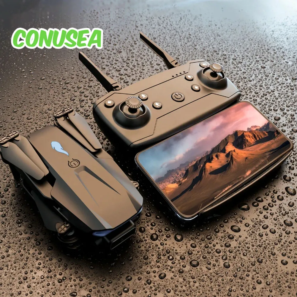 S89 Dron Drone 4k Professional Quadcopter HD Dual Camera Foldable Mini Racing Drones Wifi FPV Headless Mode Remote Control Toys