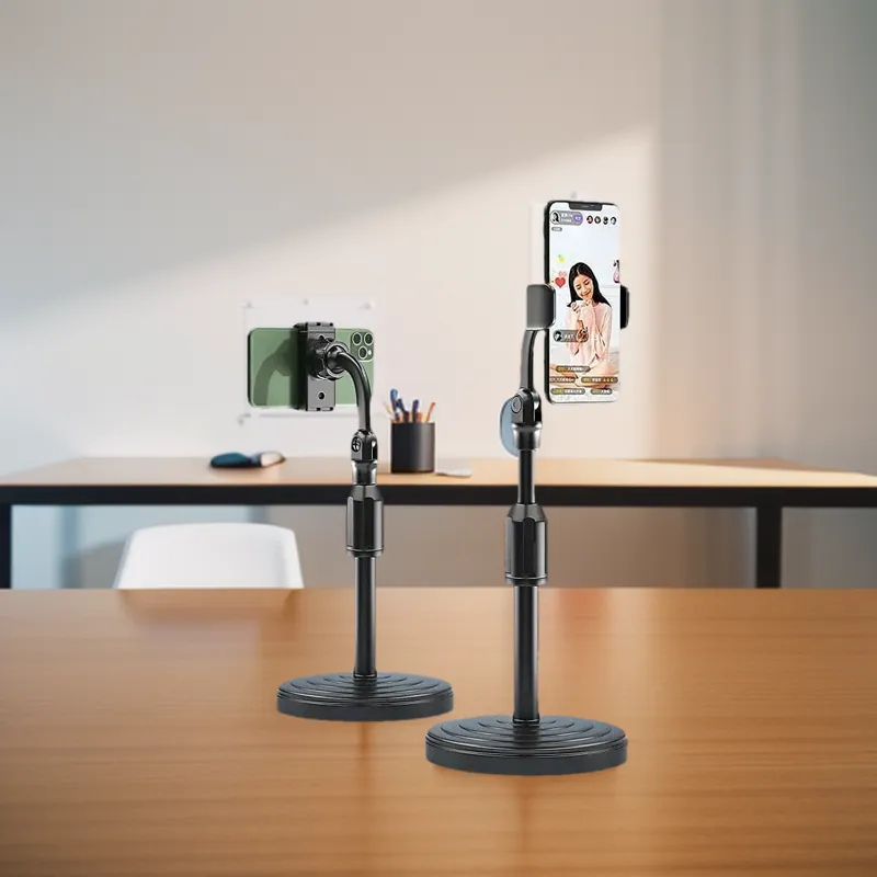 Portable and Lightweight Tripod for Smartphone Mobile for Tik Tok and YouTube - Black