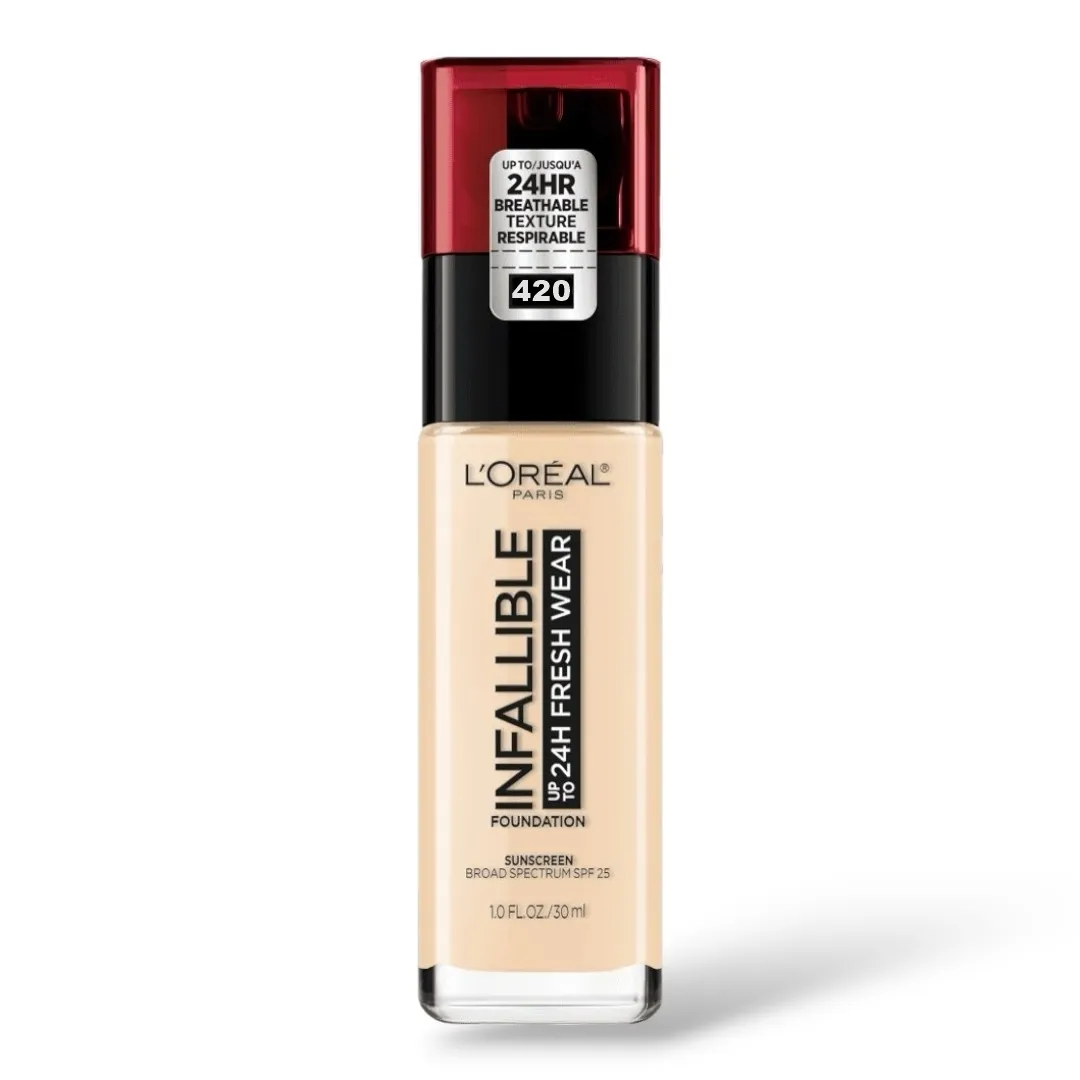 Infallible 24H Fresh Wear Foundation Shade 420