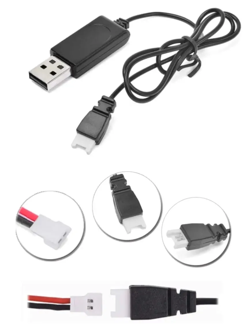 Toy drone usb battery charger 3.7v for lithium battery