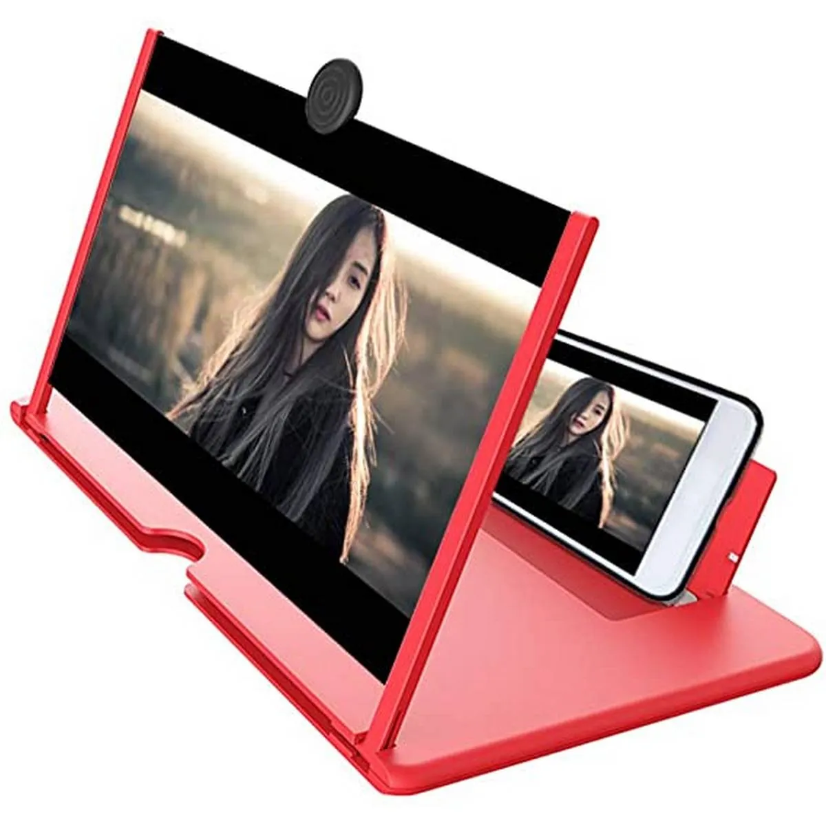 Mobile Phone Screen Magnifier Eyes Protection 3D Mobile Screen Display Pull Out Enlarged Mobile Screen Magnifier 2022 Support for All Smartphones