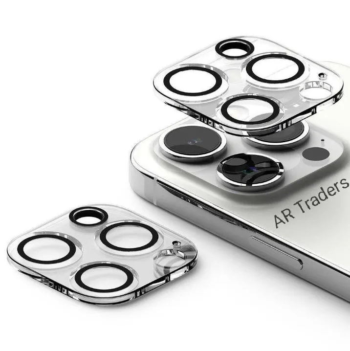 Apple iphone 15 pro / 15 pro max Lito Camera Lens Tempered Glass protectore Premium Quality apple 15 pro max Camera Lens Tempered Glass protector Top Quality